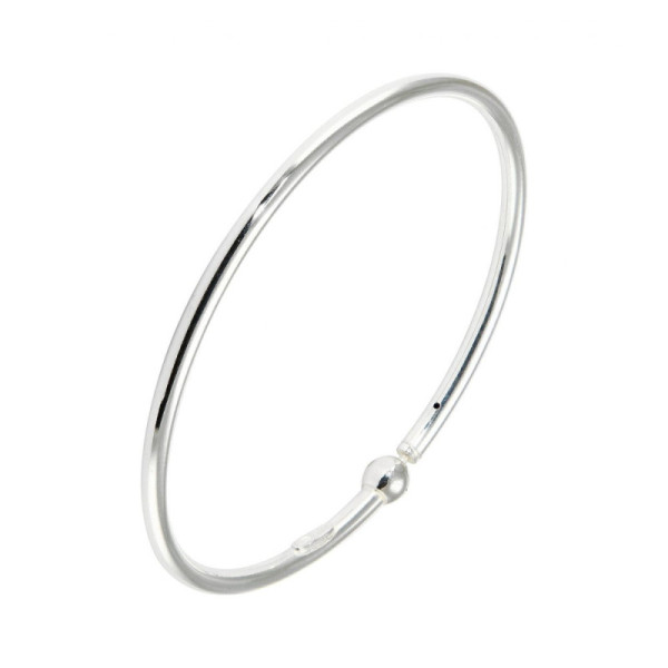 Bracelet Bangle in Silver 925 pour Charm s 62x52mm