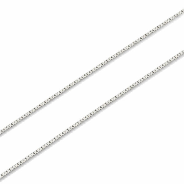 Chaine Silver Maille ID Bracelet 1.2mm - 50cm