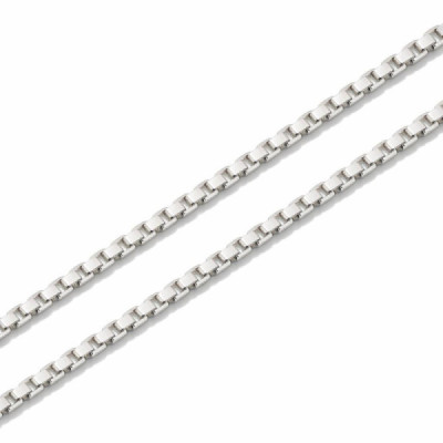 Chaine Silver Maille Venitienne 1.5mm - 45cm