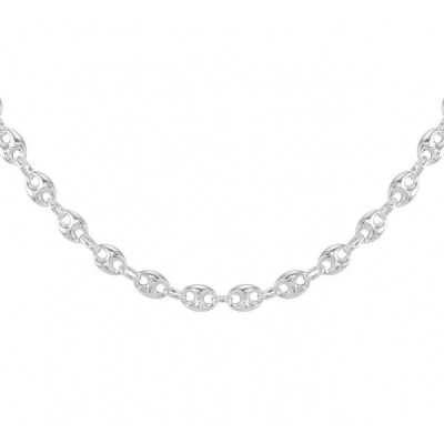Necklace Men Silver Grains Cafes 8mm x 50cm