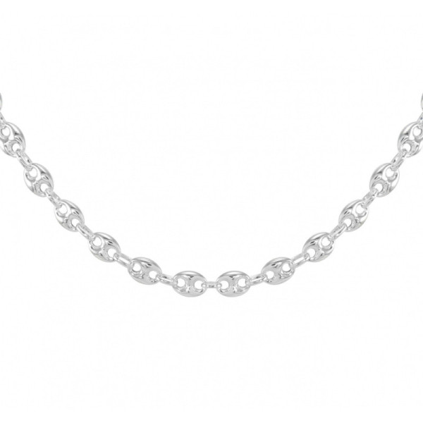 Necklace Men Silver Grains Cafes 8mm x 50cm