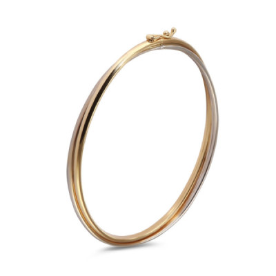 Bangle 2 golds 375 flexible