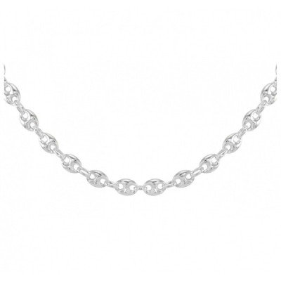 Necklace Silver Grains Cafe 8mm - 60cm