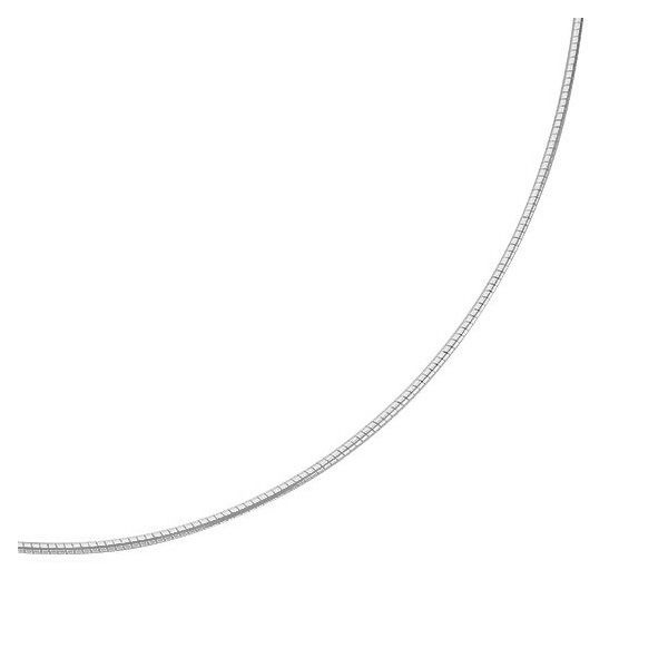 Necklace Cable Silver 925 - Maille omega 1.4mm - 40cm